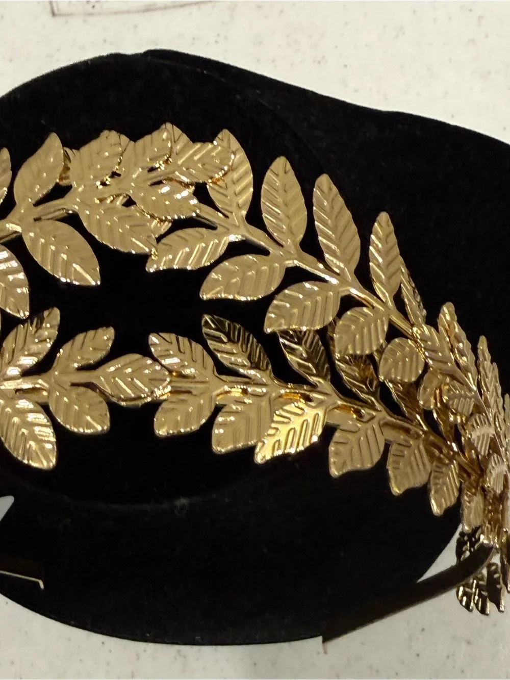 NEW Claire’s Gold Leaf Decorative Headband ~ One Size